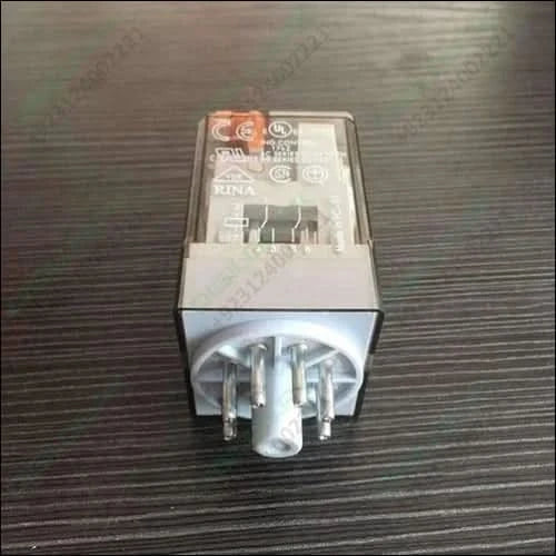 Finder Relay 220vac 60.12 With 8pin Rail-mount Socket Base