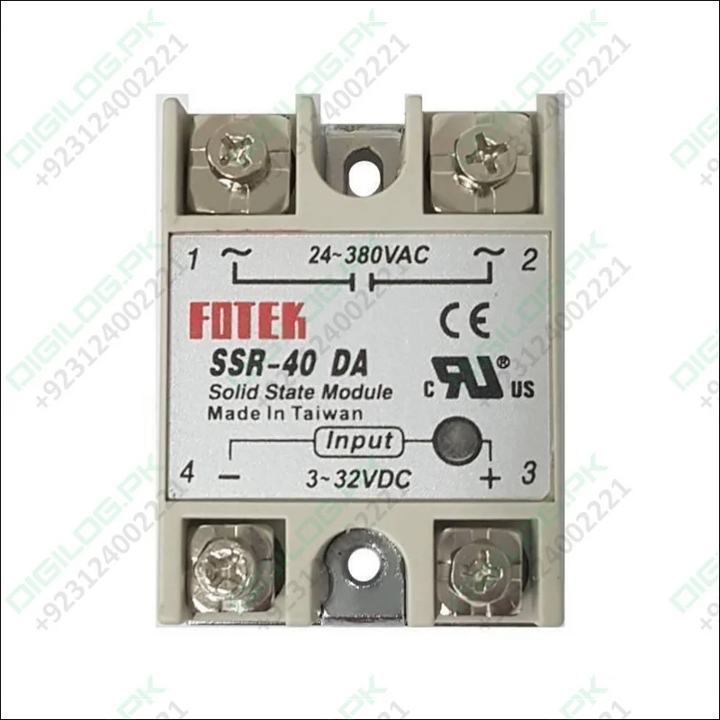 Solid State Relay Module Fotek Ssr 40 Da