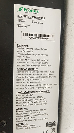 Fronus ECO 4200 Solar WiFi Dongle - Real-Time Solar Monitoring