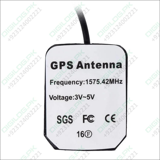 GPS Antenna Active MCX Male Straight Connector with 3M