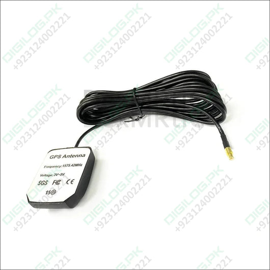 GPS Antenna Active MCX Male Straight Connector with 3M