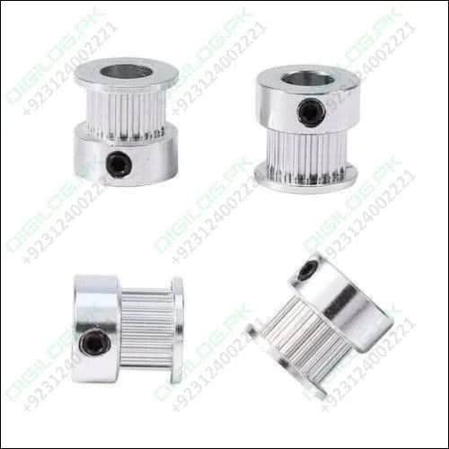 Gt2 Pulley 20 Teeth 8mm Bore Timing Gear Aluminum Alloy