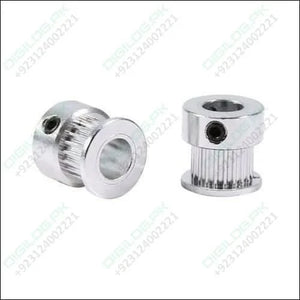 Gt2 Pulley 20 Teeth 8mm Bore Timing Gear Aluminum Alloy