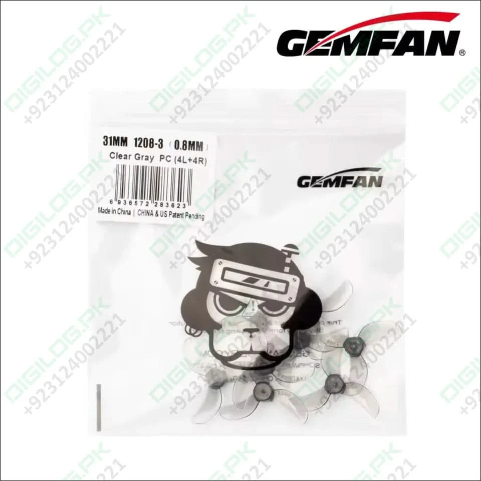 Gemfan 31mm 1208 3 Blade For 0.8mm Shaft
