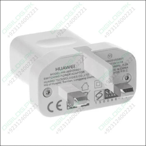 Genuine Huawei Hw - 050100b01 Uk 3pin Charger White Power