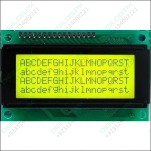 2004a Lcd 20x4 Character Green Backlight