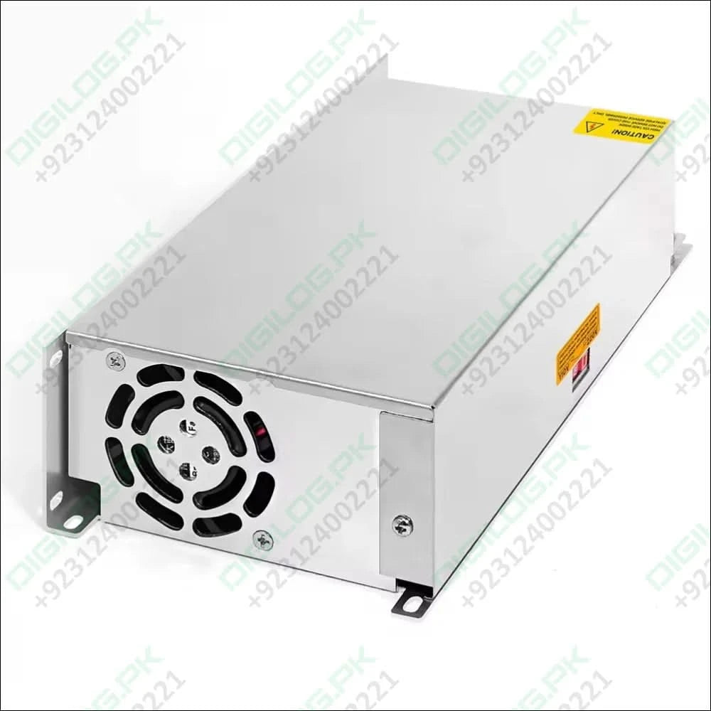 Rectangular metal Switching Power Supply 68v 14.7A with fan for adjustable voltage power
