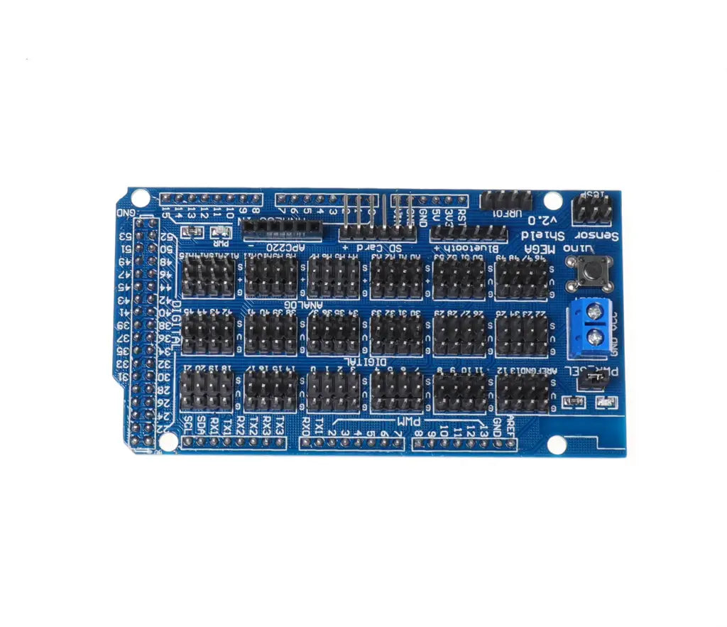 Mega Sensor Shield V2.0 Per Arduino ATMEGA 2560 R3 1280 – Sensori Shield