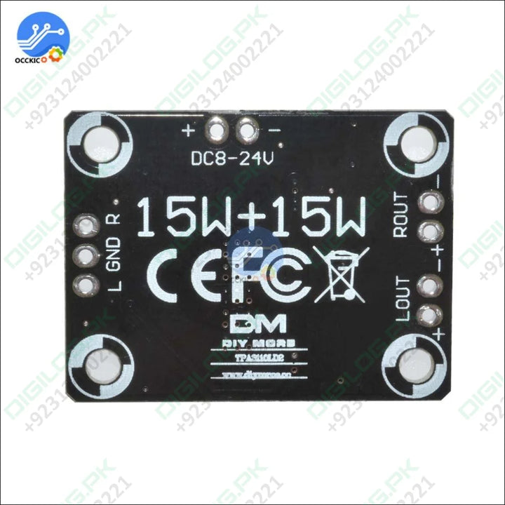 Tpa3110 2x15w Digital Audio Stereo Amplifier Module