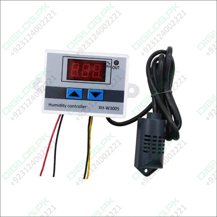 Digital Humidity Controller Xh - w3005 Adjustable 220v 10a