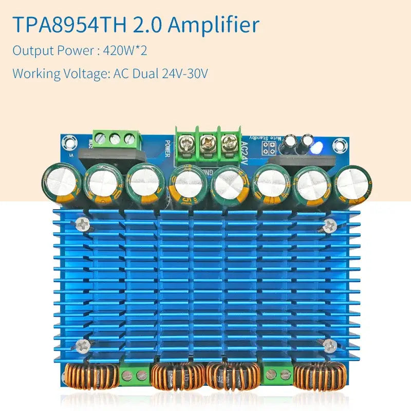 420wx2 Dual Chip d Digital Audio Amplifier Board Tda8954th