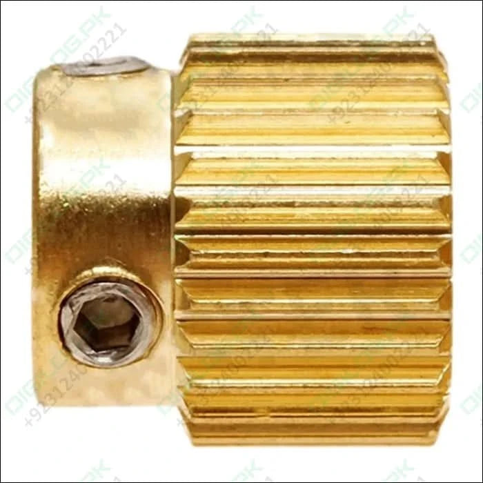 40 Tooth Gear Brass Extruder Wheel Gear for Printer Cr-10 Cr-10S S4 S5 Ender 3 Pro