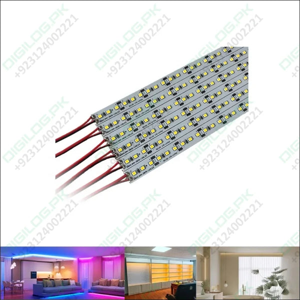 Lahore Only White LED Strip SMD White Color Ultra Thin LED Hard Aluminum Profile