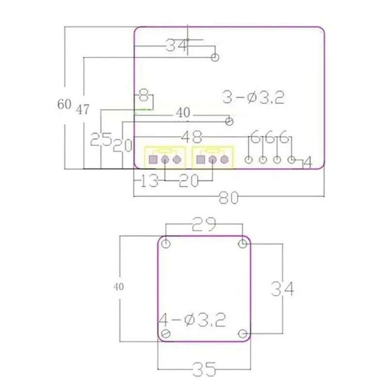 100a Spot Welding Machine Time Current Controller Control