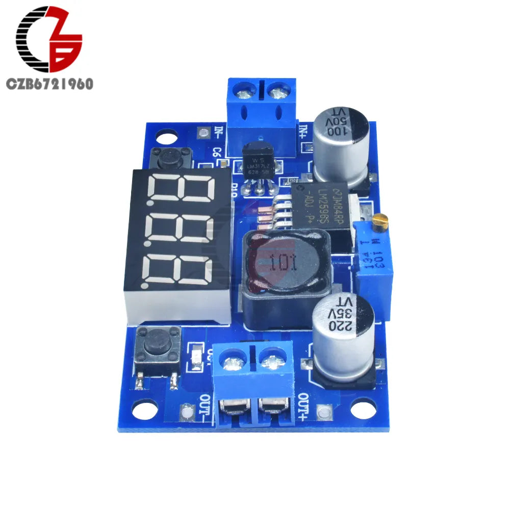 LM2596 2A Buck Step-down Power Converter Module DC 4.0~40