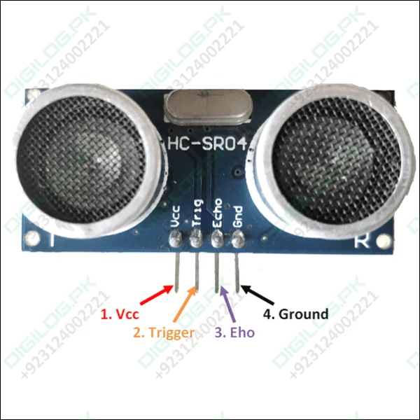 Hc-sr04 Hc Sr04 Arduino Ultrasonic Sensor