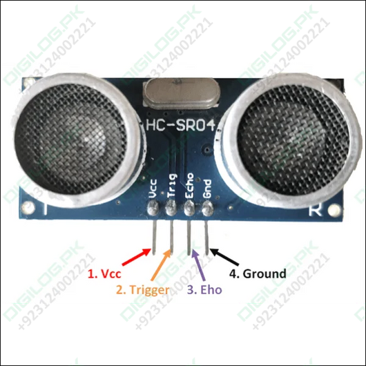 Hc-sr04 Hc Sr04 Arduino Ultrasonic Sensor