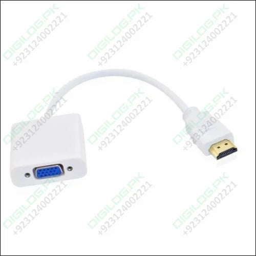 Hdmi To Vga Video Adapter Cable Converter