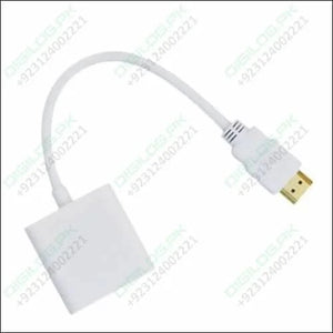 Hdmi To Vga Video Adapter Cable Converter