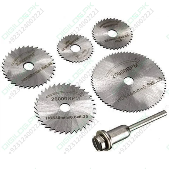 Hss Circular Saw Blade Set For Metal & Dremel Rotary Tools