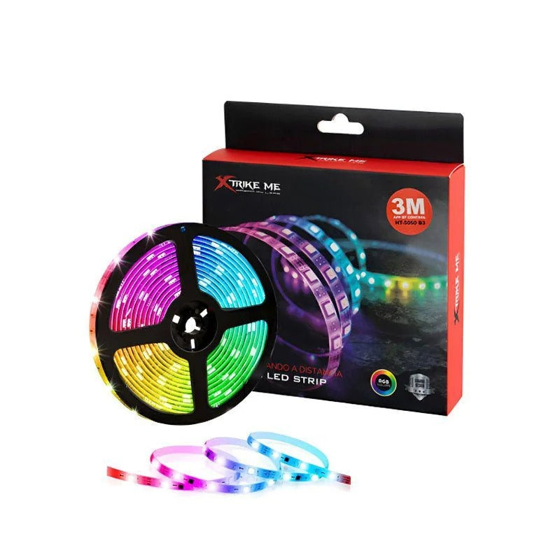 HT-5050-B3 Bluetooth V4.2 RGB LED Strip with App Control