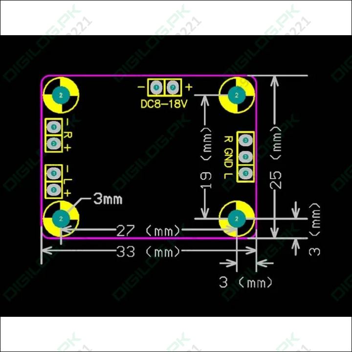 Tpa3110 2x15w Digital Audio Stereo Amplifier Module