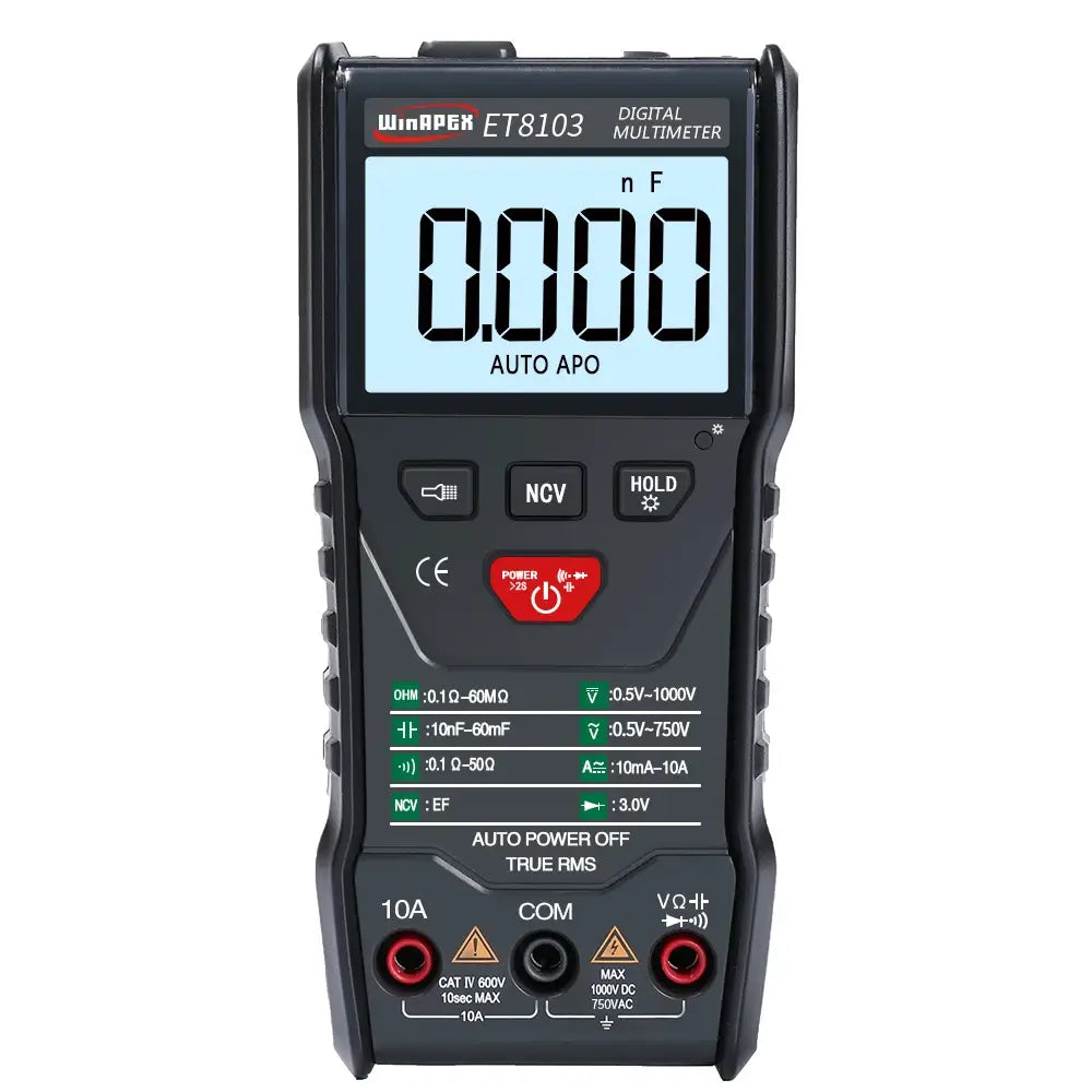 Winapex Et8103 Lcd Auto Measure Digital Multimeter 6000