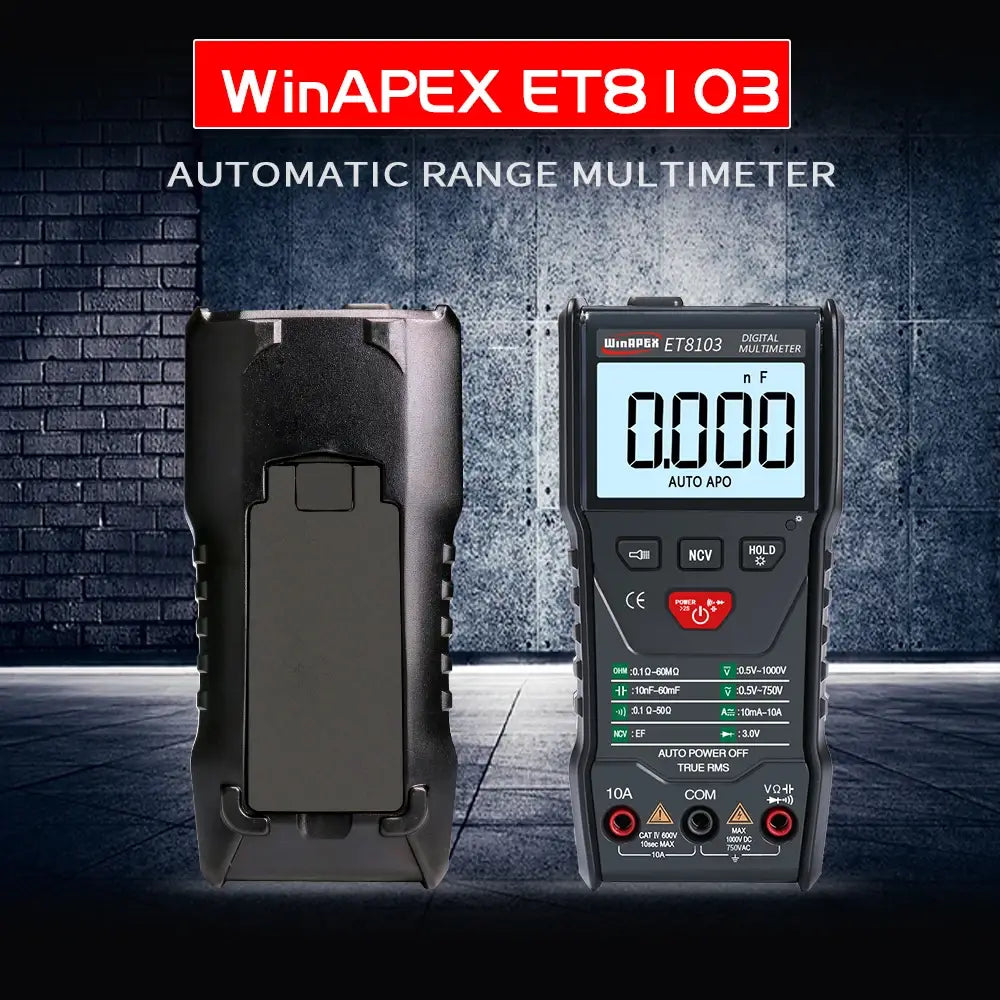 Winapex Et8103 Lcd Auto Measure Digital Multimeter 6000