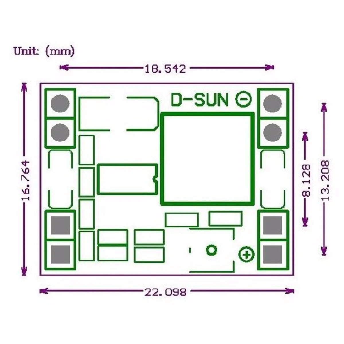 Mini Mp1584en Dc-dc Buck Adjustable Step Down Module