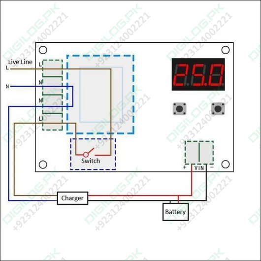 Xh - m602 Programable Battery Charging Control Module