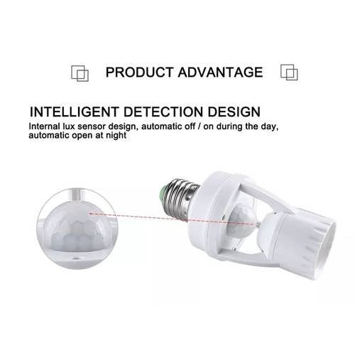 360 Degree Pir Induction Motion Sensor Blub Holder