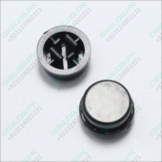 Black A24 Tactile Push Button Switch Cap for 12mm 7.3mm