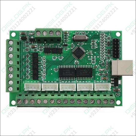 Mach3 Usb Cnc Interface Board Bl - usbmach - v2.0