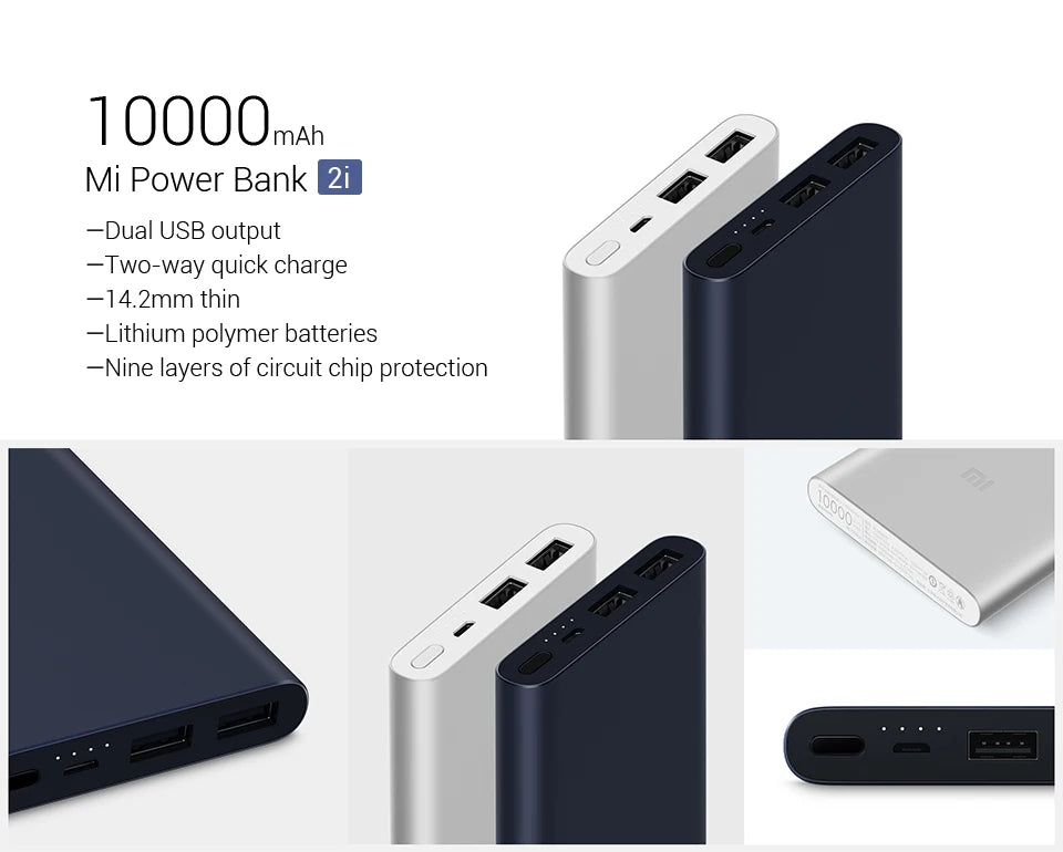 Xiaomi 10000mah Mi Power Bank