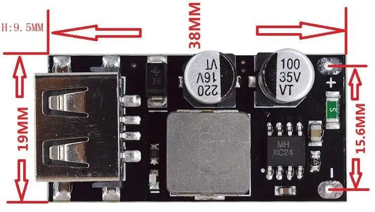 MH-KC24 QC3.0 QC2.0 USB Quick Charging Board Module DC