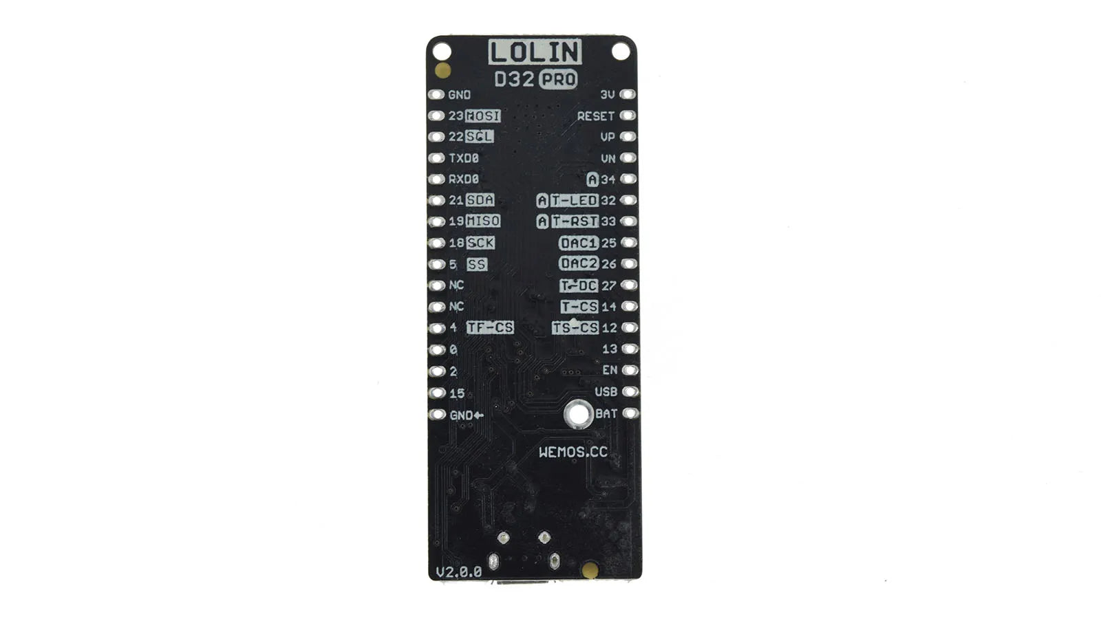 Lolin D32 Pro V2.0.0 - Wifi & Bluetooth Board Based Esp-32