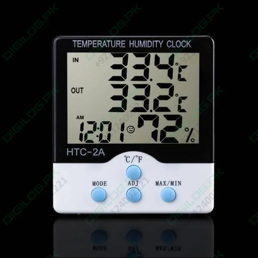 Htc-2a Htc2a Digital Clock Electronic Temperature