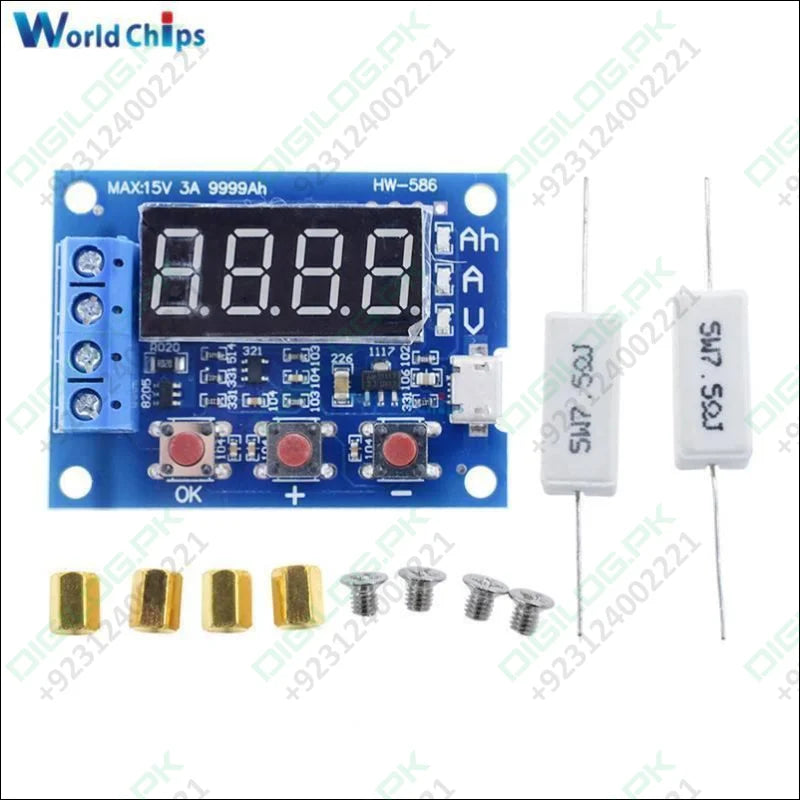 Zb2l3 Hw-586 Hw586 Battery Capacity Tester External Load