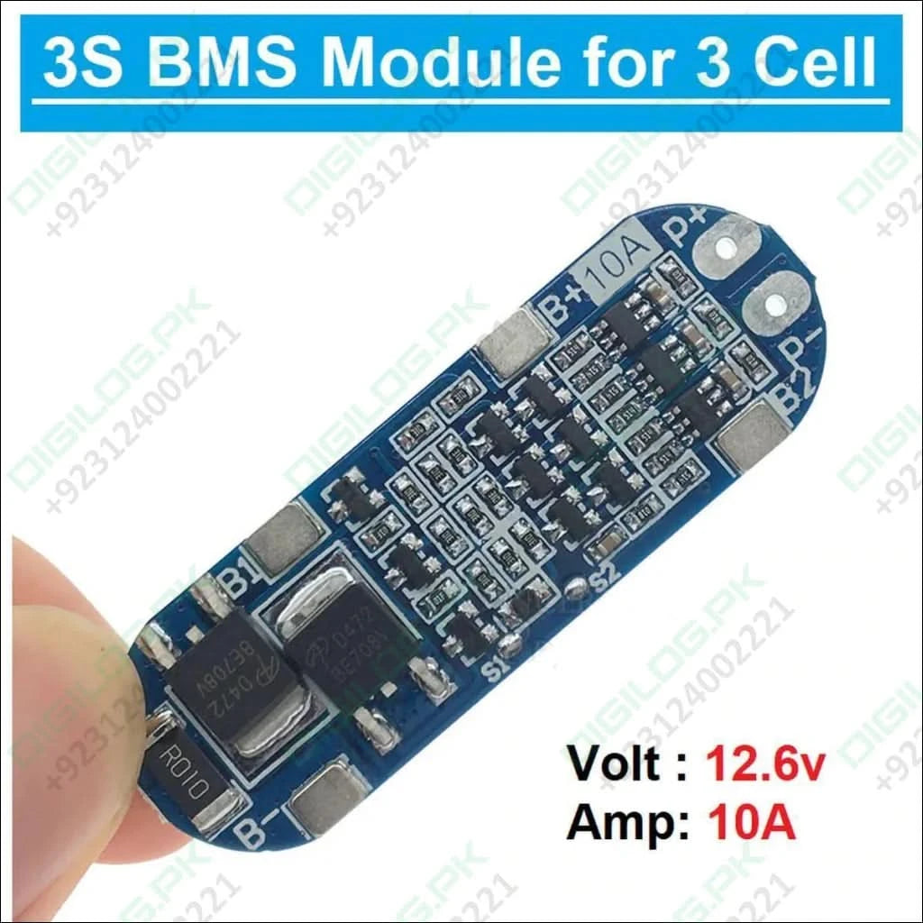 Hx-3s-1 Lithium Battery 3s 12v 10a Charge Protection Board
