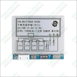 Hx - 4s - f100a 100a 4s Bms 18650 Battery Protection Board
