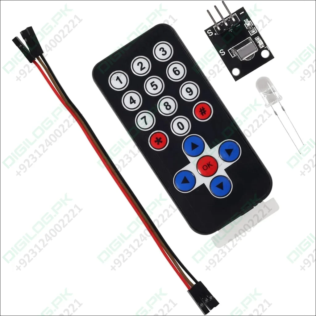 HX1838 Infrared Receiver Module NEC Code Compatible – IR Remote Sensor ...