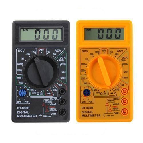 Handheld Digital Multimeter Dt830b Mini Lcd Voltmeter