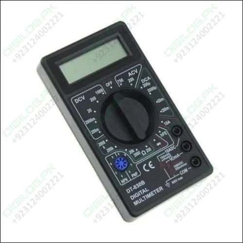 Handheld Digital Multimeter Dt830b Mini Lcd Voltmeter