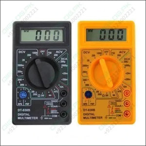 Handheld Digital Multimeter Dt830b Mini Lcd Voltmeter