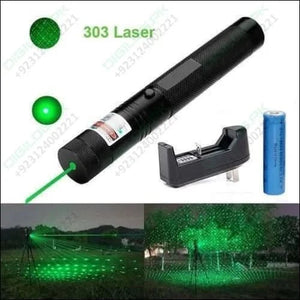 Handheld Focusable Green Laser Pen Zh 303 Rechargeable