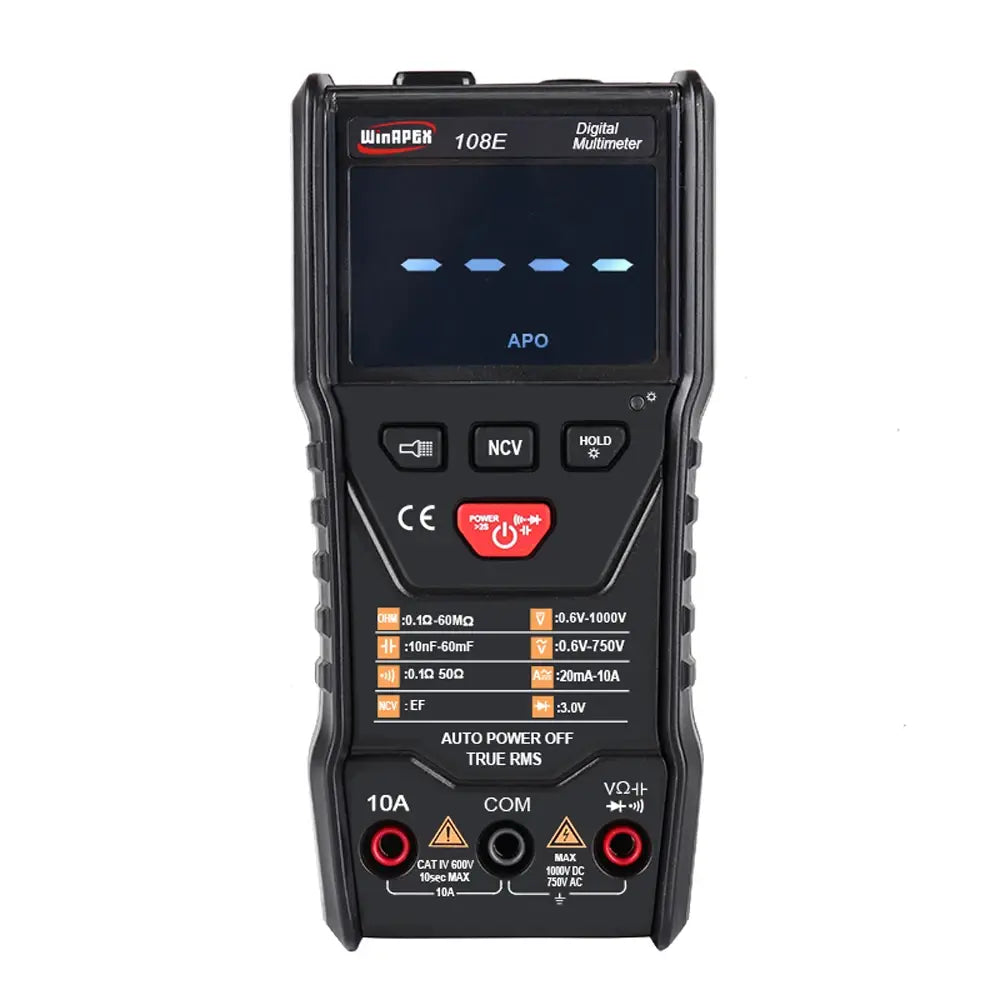 Winapex 108e 6000 Counts True Rms Digital Multimeter