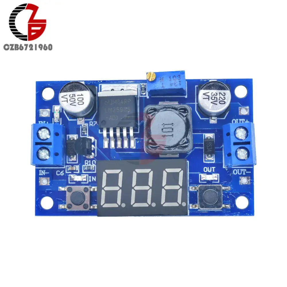 LM2596 2A Buck Step-down Power Converter Module DC 4.0~40