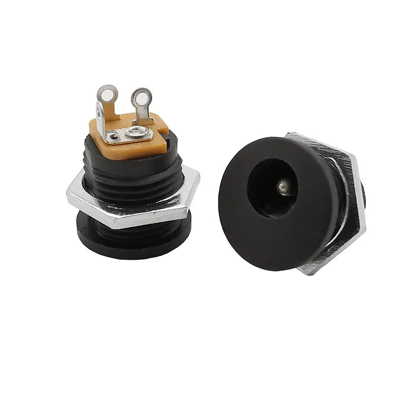 Dc-022 Dc Power Jack Pcb Mount Female Connector 3 Pin