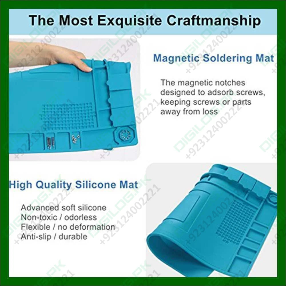 Heat Insulation Silicone Large Soldering & Repairing Mat