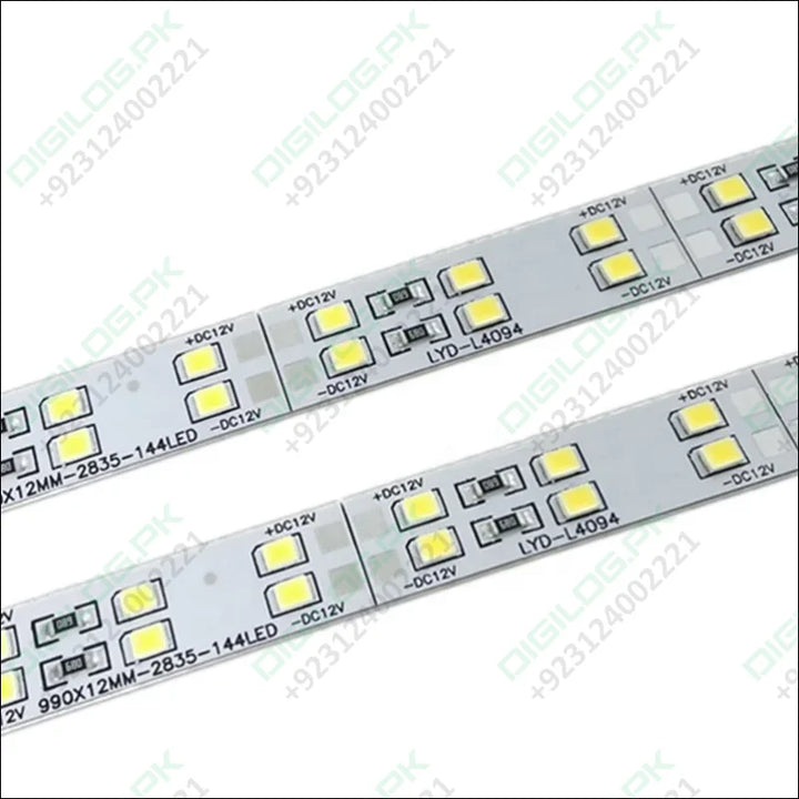 Lahore Only White LED Strip SMD White Color Ultra Thin LED Hard Aluminum Profile